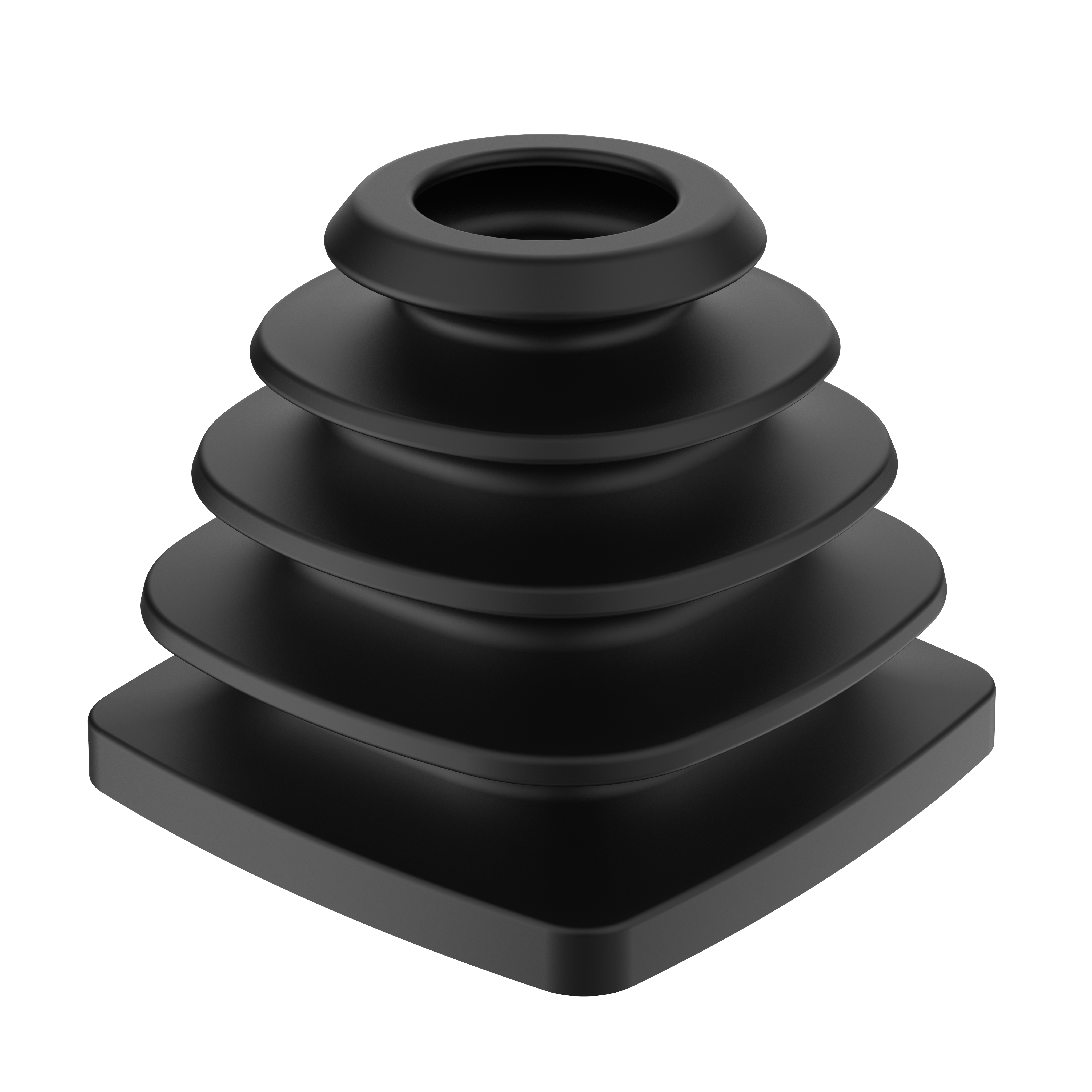 Faltenbalg J4 - 853562 - 109x109 EPDM 57 +/-3 Shore A Faltenbalg J4 - 853562 - 109x109 EPDM 57 +/-3 Shore A