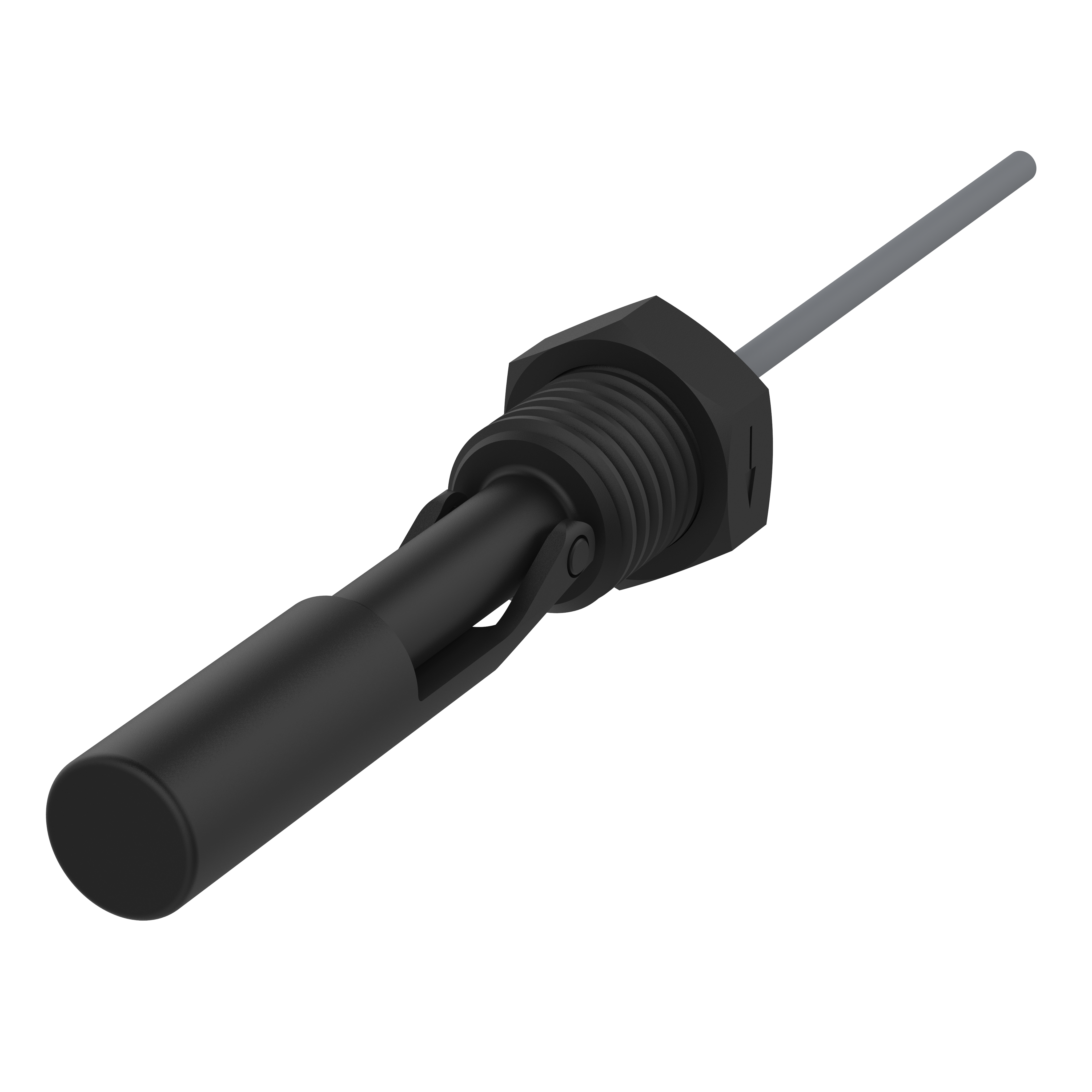 Klappschwimmerschalter - 207KS24N - Wechsler, 48V, PA12, 1m Kabel - elostore