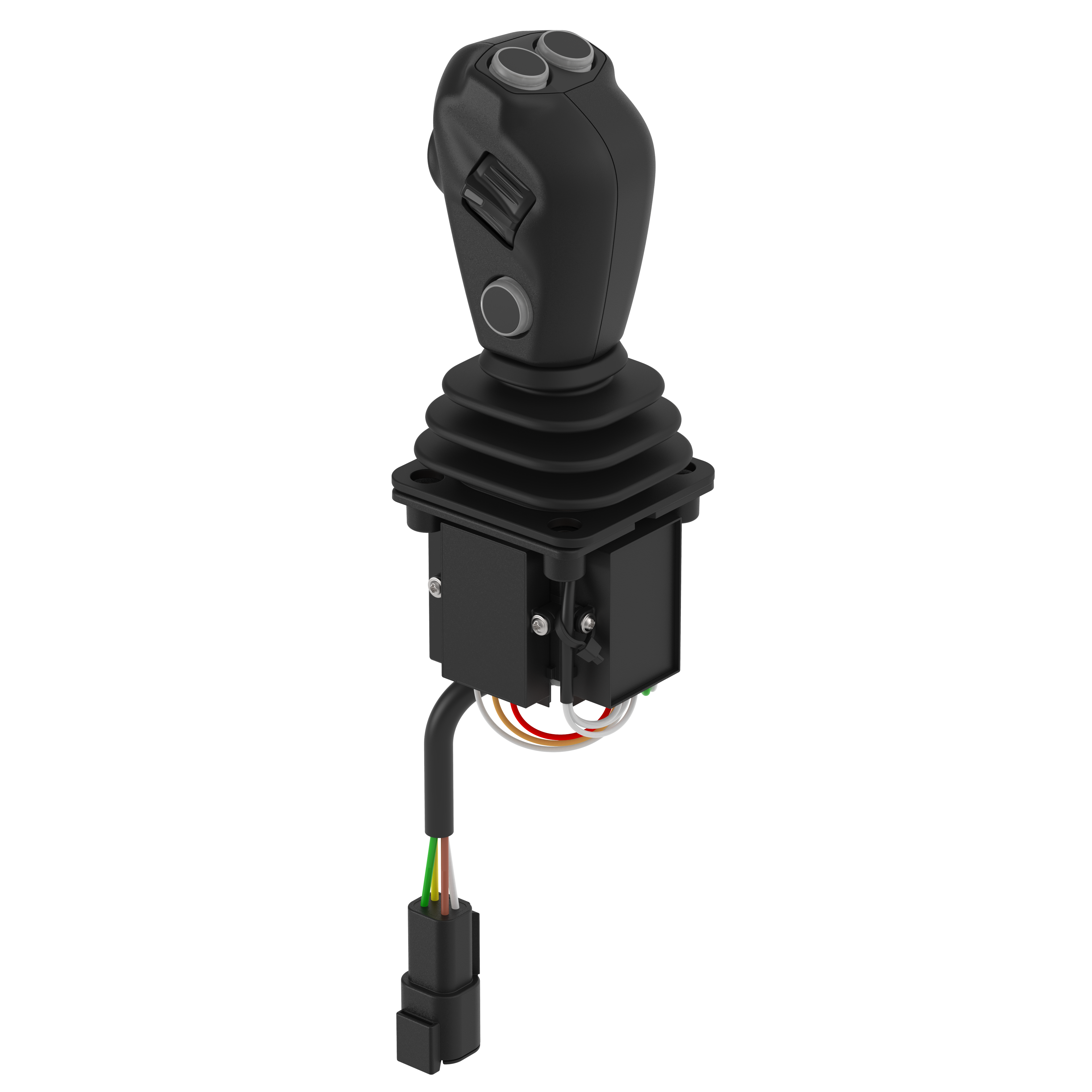 Joystick J2, multiax., X-t,Y-t Griff 4TH/DR, CAN J1939 Joystick J2, multiax., X-t,Y-t Griff 4TH/DR, CAN J1939