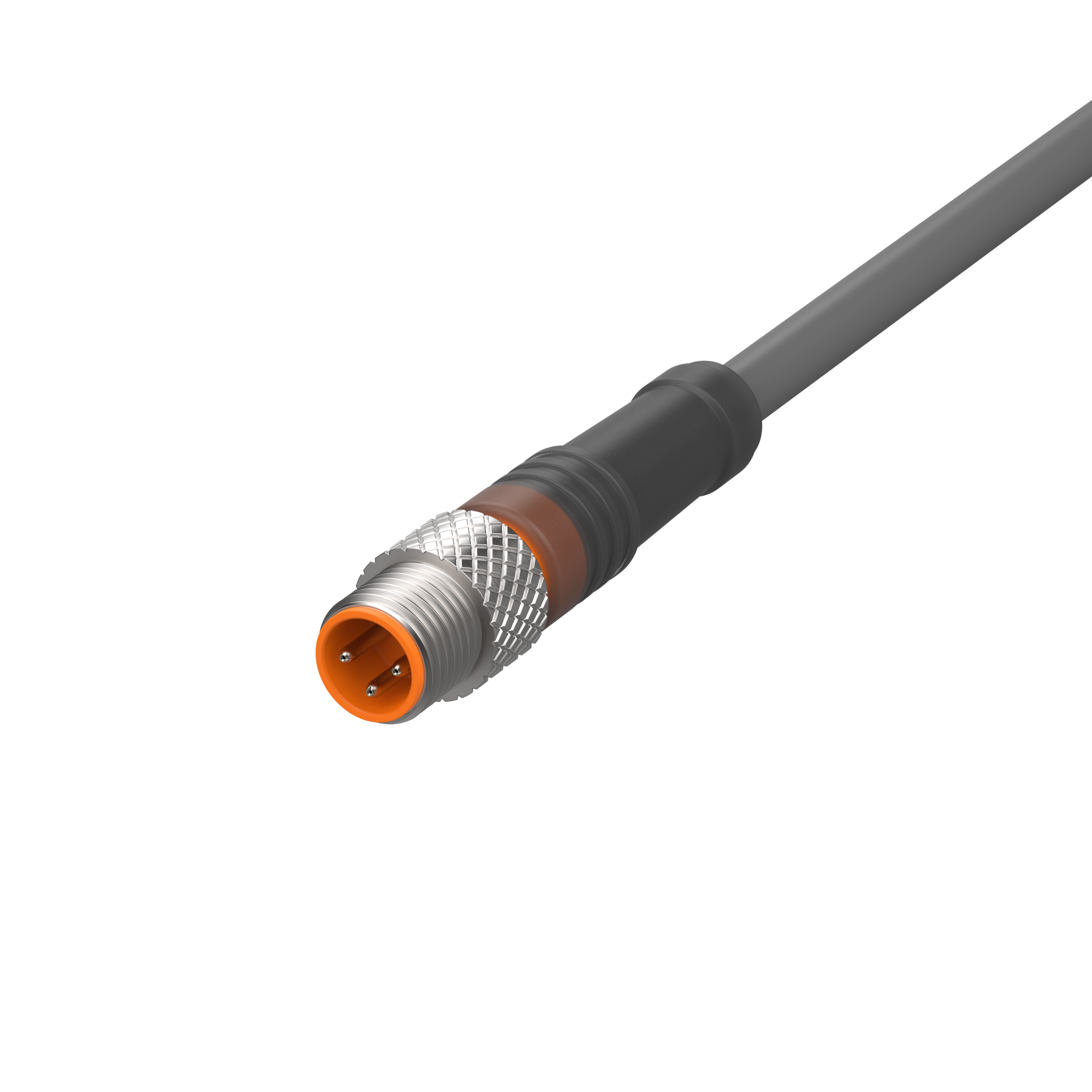 Round connector M8- K01B005 - 3x0.25mm², 5m socket | elostore